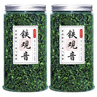 2024 New Tea Anxi High Mountain Tieguanyin Fragrance Oolong Tea Bulk Canned 500g
