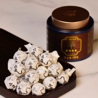 Pu'er Ripe Tea Weiman 8g Dragon Ball Lincang Producing Area