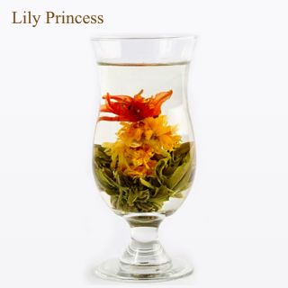 20 Pieces Blooming Tea Flowers (Lily Princess) | Bustan.store