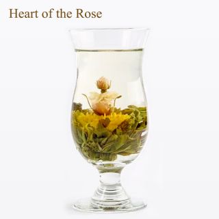 20 Pieces Blooming Tea Flowers (Heart of the Rose) | Bustan.store