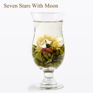 20 Pieces Blooming Tea Flowers (Seven Stars with Moon) | Bustan.store