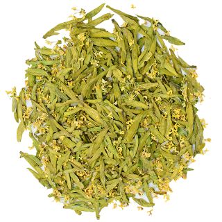 Wholesale 500g Osmanthus Longjing Green Tea (Osmanthus Dragon Well Tea) | Bustan.store